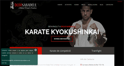 Desktop Screenshot of dojosabadell.com